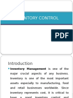 Inventory Control