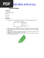 Ejercicios Areas y Volumenes de Cuerpos Geometricos