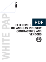 Selecting ERP for Oil and Gas Industry Contractors and Vendors