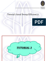 Tutorial (Areal Sweep Efficiency)