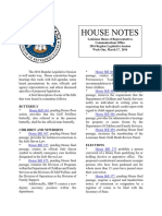 2016 House Notes Regular Session Week 1