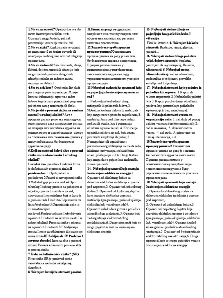 Teorija Rizika | PDF