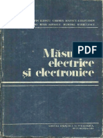 Masurari Electrice Si Electronice 1983 PDF