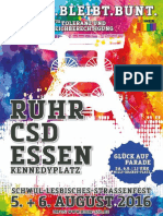 Programm Ruhr - CSD 2016