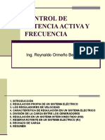 Control de Potencia Activa y Frecuencia