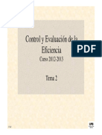 Control e Incentivos de La Gestión Empresarial (II)