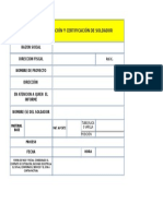 Datos para Archivo Calf. Soldador