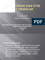 Hukum Kesehatan Penyakit Menular 