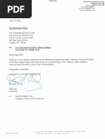 Special Administrator's Letter to Judge with Copy of Prince's Birth Certificate
