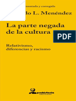 Menendez - La Parte Negada de La Cultura Prol - Introduccion Cap1 PDF