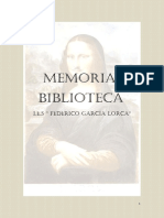 Memoria Informativa Biblioteca IES Federico García Lorca 15/1&