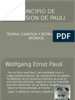 Principio de Exclusion de Pauli