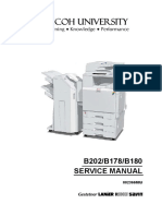 Ricoh B202 - B178 - B180 Service Manual PDF