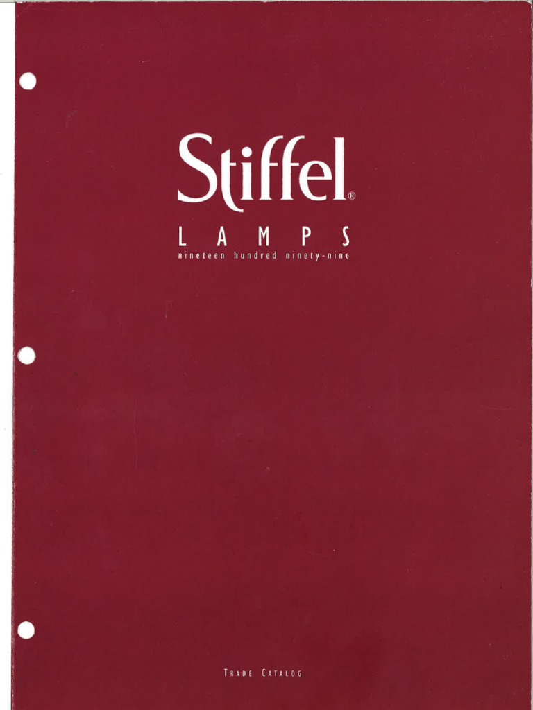 Stiffel Lamp Catalog Catalog Library