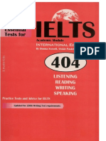 404 Essential Tests For IELTS Academic Module PDF