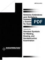 Aws A2.4-2012 Simbolos Estandares para Soldadura, Soldadura Fuerte y Examinacion No Destructiva PDF