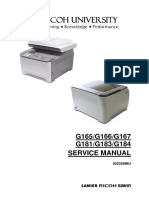G165/G166/G167 G181/G183/G184 Service Manual