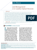 Spinal Stenosis Diagnosis