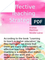 Effective Teaching Strategies
