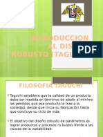 Introduccion Al Diseño Robusto (Taguchi)