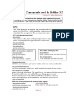 Softice Cracking Commands