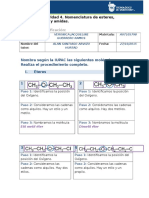 Nomenclatura de éteres, ésteres, aminas y amidas según IUPAC