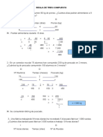 Regla Compuesta EJERCICIOS CON SOLUCION