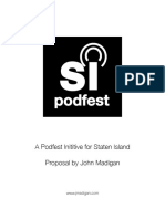 Staten Island PodFest Proposal