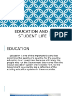 Education and Campus Life