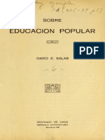 Sobre Educación Popular - Darío Salas