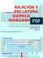 FORMULACION quimica inorganica