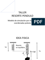 Resorte Pendulo Coordenadas Polares