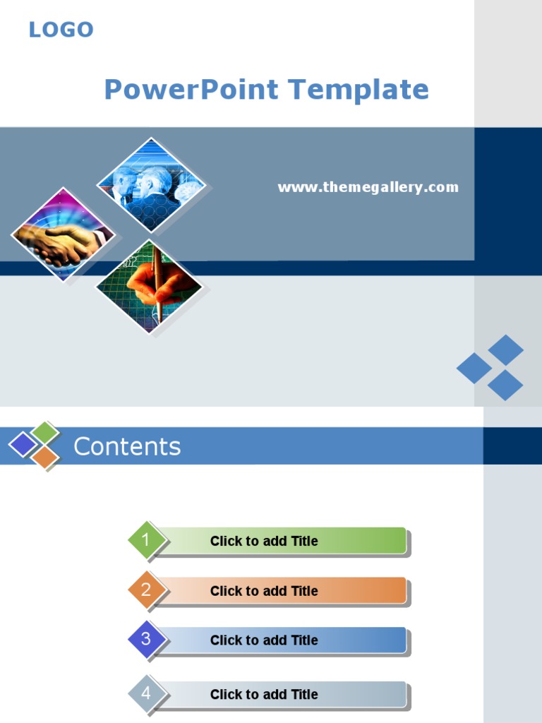 PowerPoint Template1 | PDF | Computing | Software