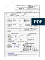 Fuel Gas Superheater 195-E-301 A/B: Mechanical - Data Sheet