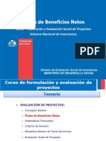 Flujos Beneficios Netos Proyectos