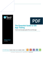 Guide To IOS App Testing
