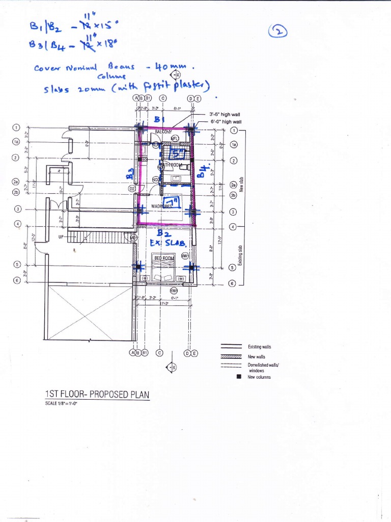 Proposed First Floor Plan Layout | PDF