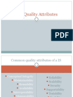 Software Quality Arrtibutes