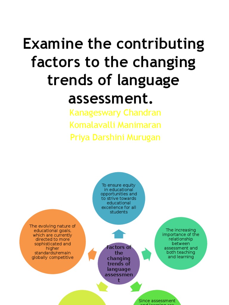 Factors Influencing Language Assessment Trends | PDF | Indonesian ...