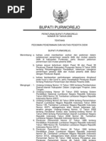 Download Perbup 59 Th 09 Ttg Pnrmn Dan Mutasi by Dikbud Purworejo SN31702865 doc pdf
