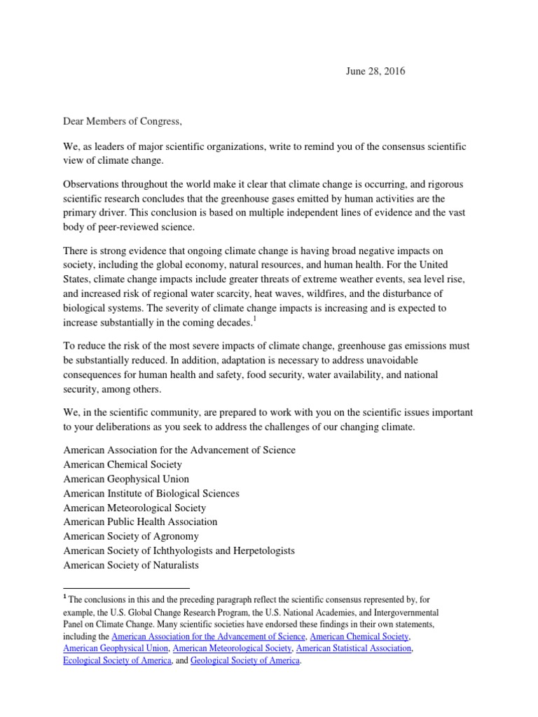 2016 Climateletter | PDF | Climate Change | Environmental Science