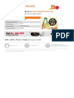 RechargeReceiptTataDocomo PDF