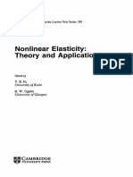 Nonlinear Elasticity Theory and Applications Ogden and Fu