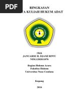 Download Ringkasan Hukum Adat by Bikin Desain SN317038127 doc pdf