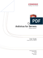 Comodo Antivirus for Servers User Guide