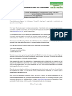 Constancia de Crédito para Ecotecnologías PDF