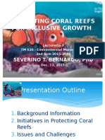 Protecting Coral Reefs For Inclusive Growth: Severino T. Bernardo, PHD