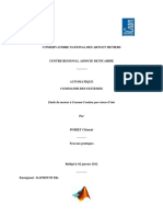 TP Moteur Courant Continu Par Retour D Etat PDF