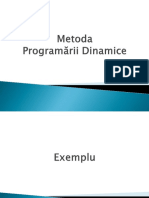 Java Programare Dinamica