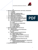 Aproximación a La Prevención de Riesgos Laborales en El Transporte